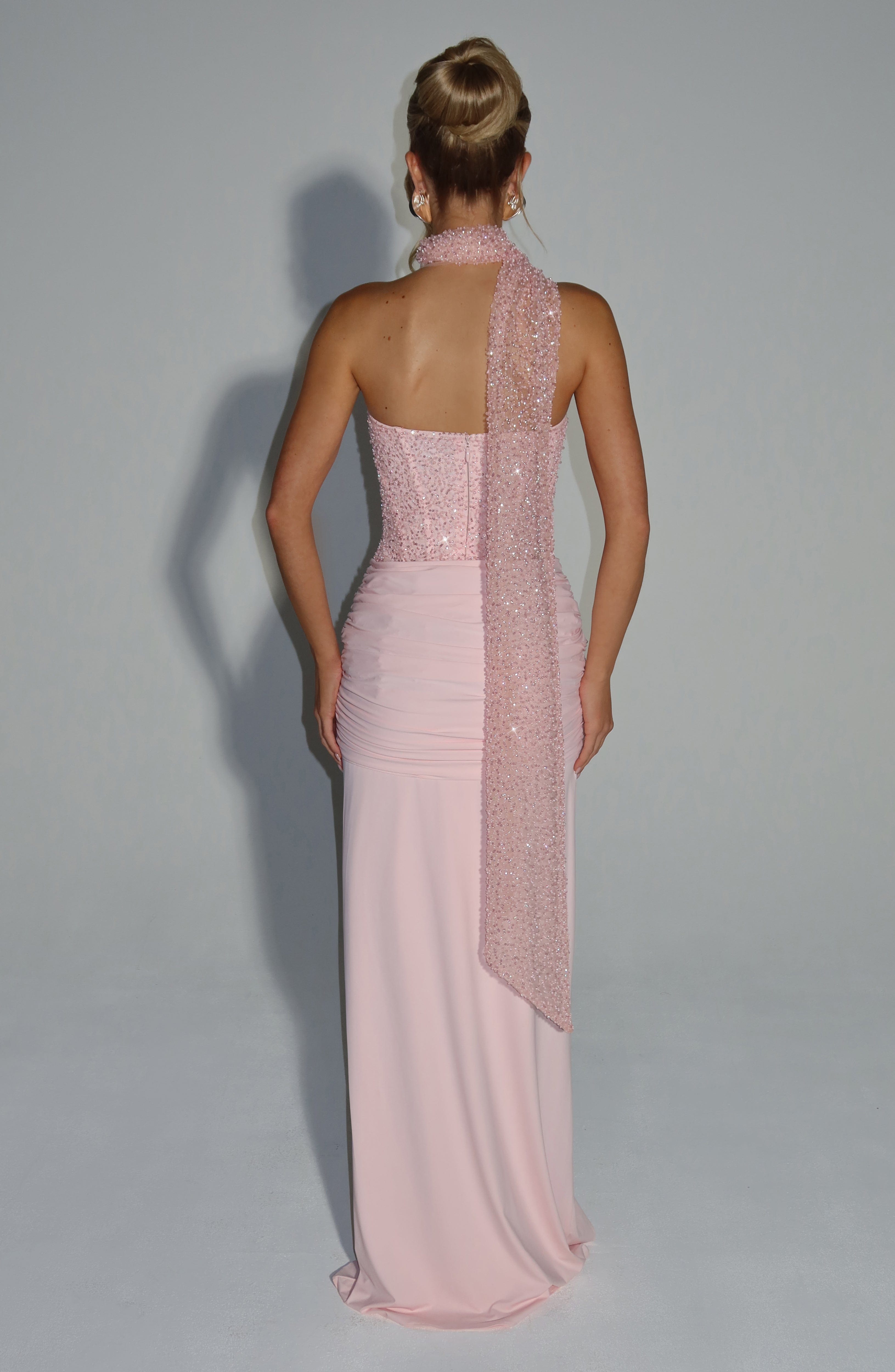 Eline's Maxi Dress - Blush Pink