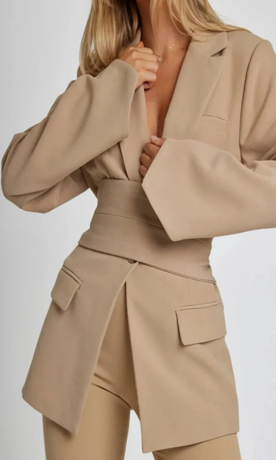 Alore Belted Blazer